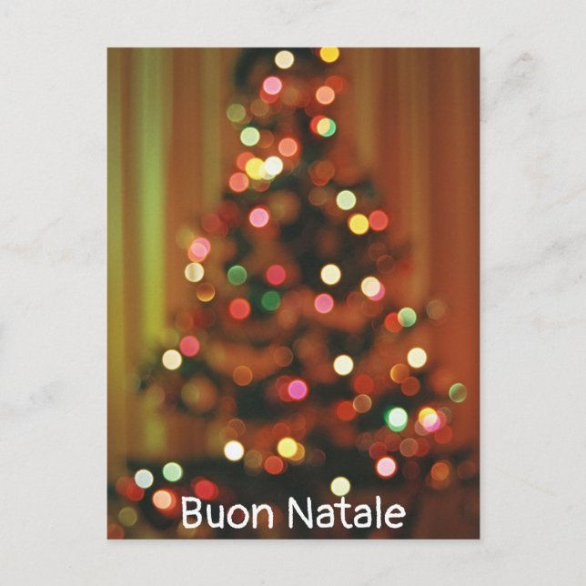 Carte Postale Buon Natale (Devant)
