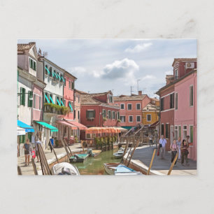 Carte Postale Burano. #10.