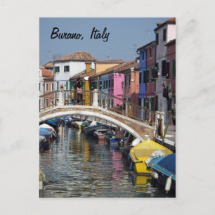 Carte postale Burano Bridge