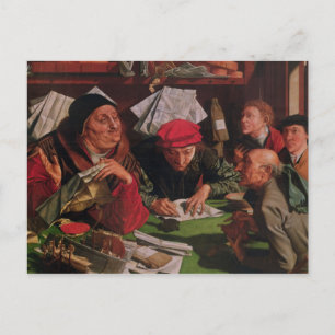 Carte Postale Bureau de l'avocat, c.1545