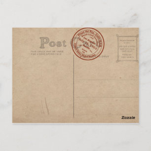 Carte Postale Bureau de poste de Playa del Rey Double-Vintage