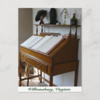 Bureau d'écriture à Colonial Williamsburg
