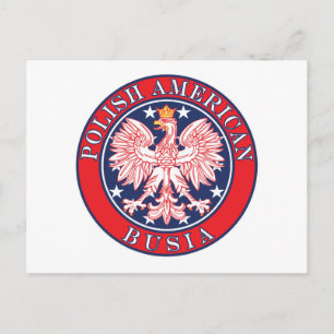 Carte Postale Bureaux américains polonais