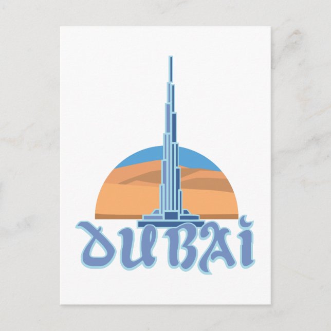 Carte Postale Burj Khalifa Dubaï (Devant)