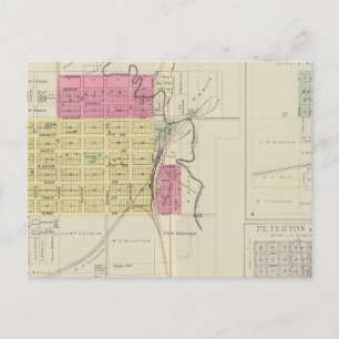 Carte Postale Burlingame, Melvern, Peterton