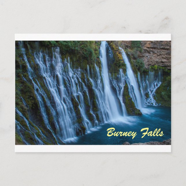 Carte postale Burney Falls (Devant)