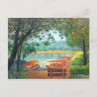 Carte Postale Burnham Park, Baguio Ville, Philippines