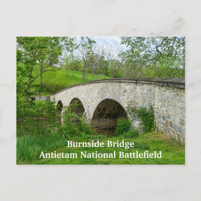 Carte Postale Burnside Bridge à Antietam (Devant)