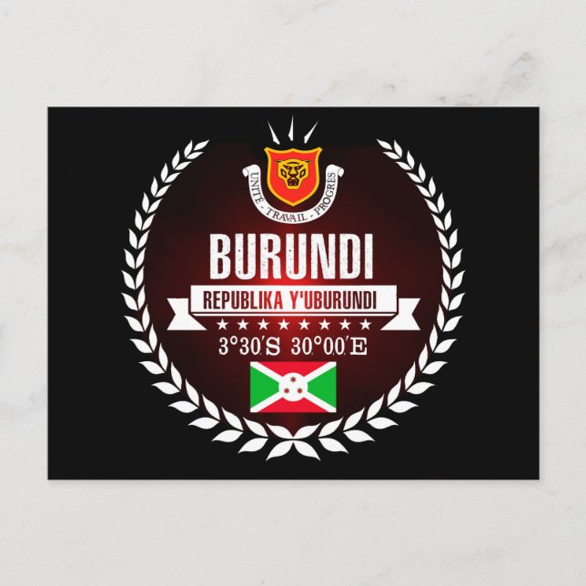 Carte Postale Burundi (Devant)