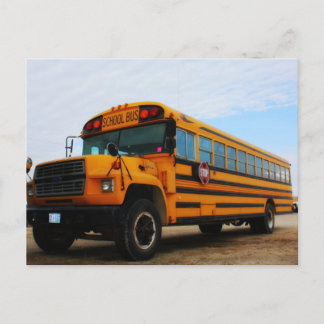 Carte Postale Bus de la vieille école