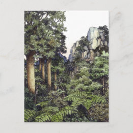 Carte Postale Bush Imprime la Nouvelle-Zélande