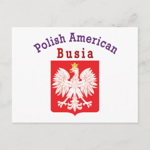 Carte Postale Busia américano-polonaise
