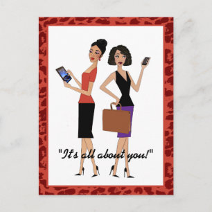 Carte Postale "Business Divas"