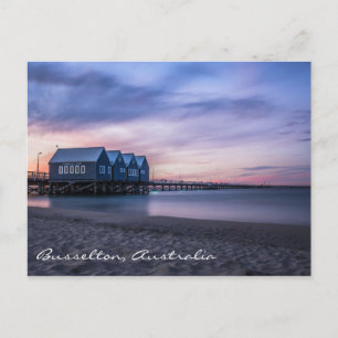 Carte Postale Busselton Jetty at Dusk Postcard