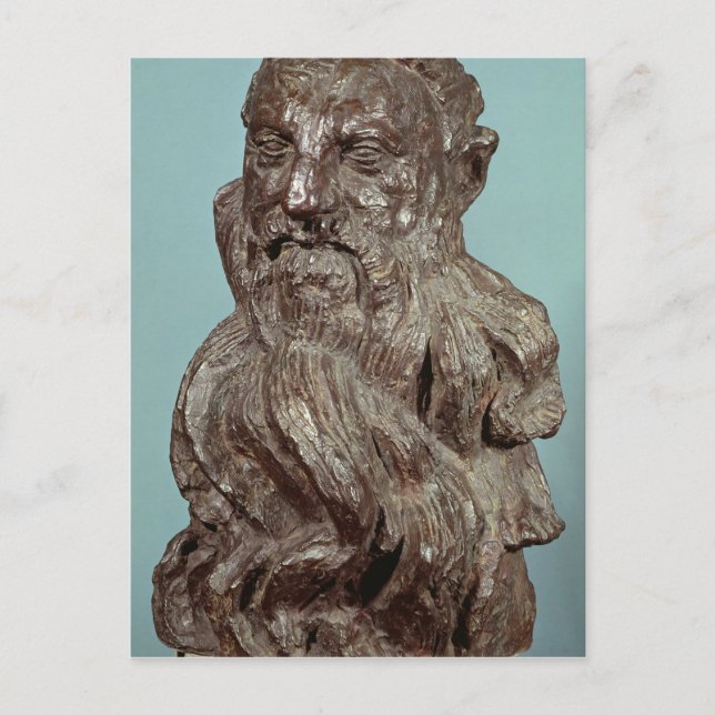 Carte Postale Buste d'Auguste Rodin 1909 (Devant)