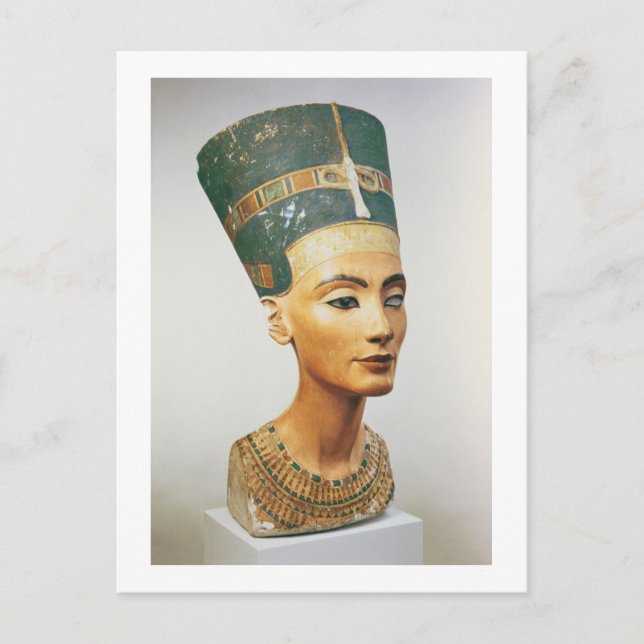 Carte Postale Buste de la reine Nefertiti, du studio de la sc (Devant)