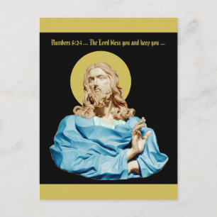 Carte Postale Buste du Christ de Gian Lorenzo Bernini 1679