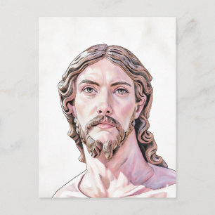 Carte Postale BUSTE DU CHRIST SAUVEUR par MICHELANGE 2026_