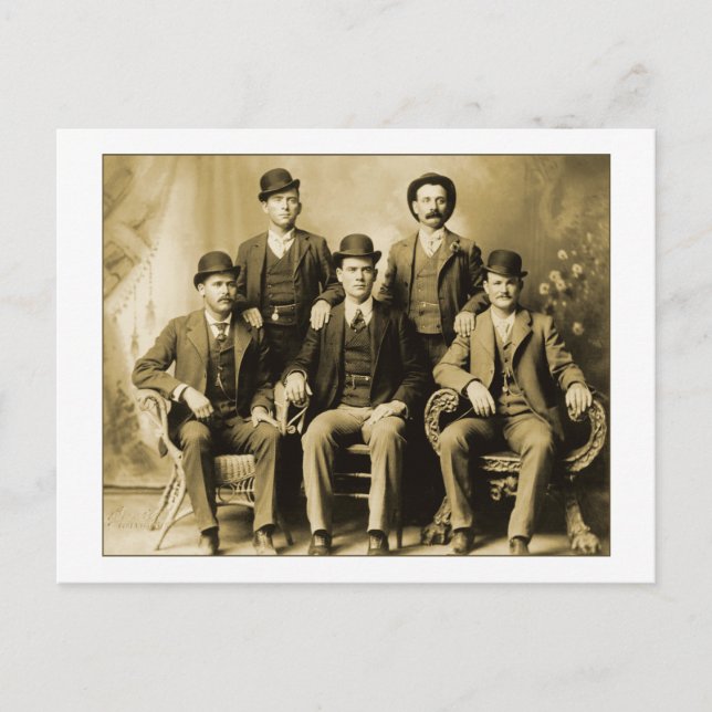 Carte Postale Butch Cassidy et le Wild Bunch (Devant)
