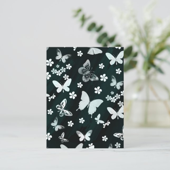 Carte Postale Butterfly Pattern 14 (Debout devant)