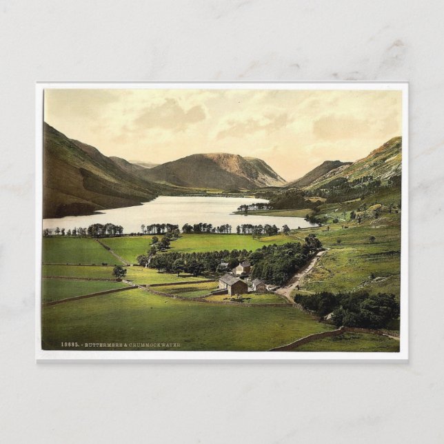 Carte Postale Buttermere et Crummock Water, Lake District, Engl (Devant)