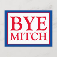 Bye Mitch McConnell Vote Élection bleue du Sénat
