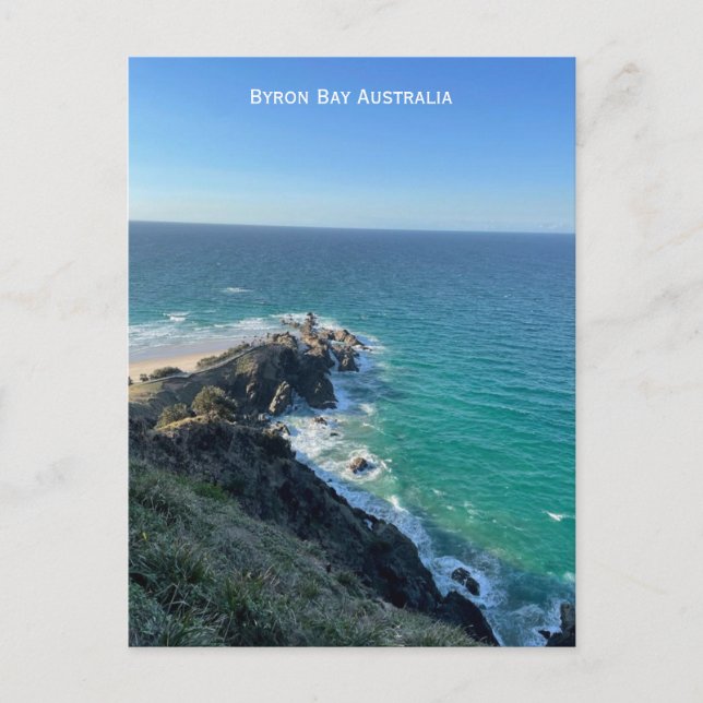 Carte Postale Byron Bay Australie vue mer 2 (Devant)