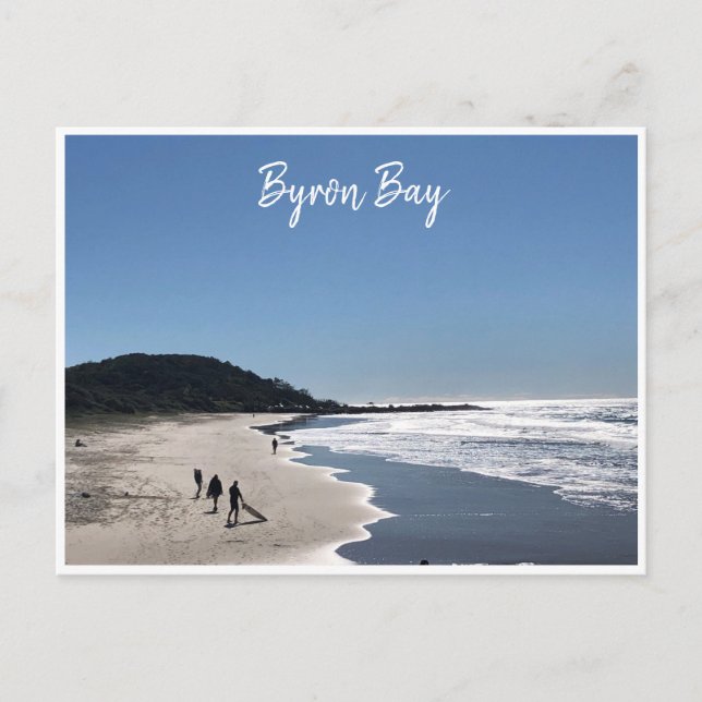Carte Postale byron bay surf australie (Devant)