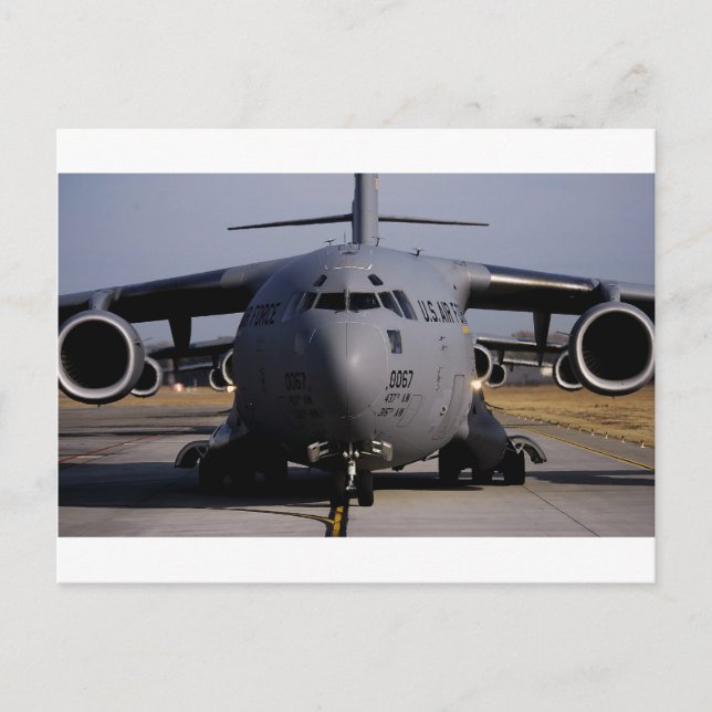 Carte Postale C-17 Globemaster III (Devant)