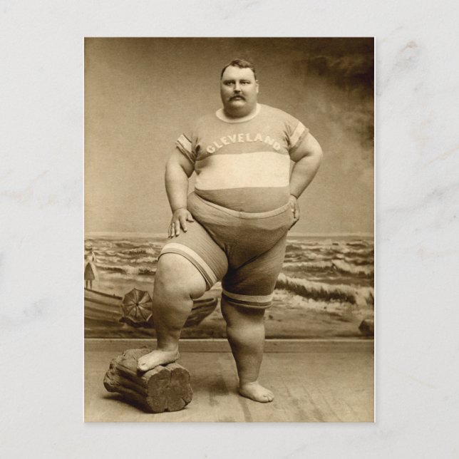 Carte Postale C. 1890 The Big Guy (Devant)