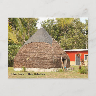 Carte Postale Cabane traditionnelle, île de Lifou, Nouvelle-Calé