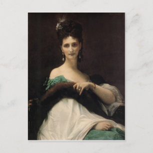 Carte Postale Cabanel Alexandre La Comtesse de Keller 1873