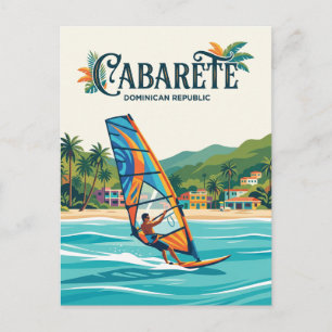 Carte Postale Cabarete République dominicaine