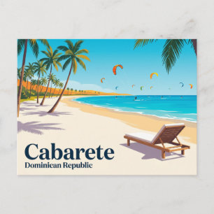 Carte Postale Cabarete République dominicaine