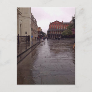 Carte Postale Cabildo En Pluie, Nouvelle-Orléans