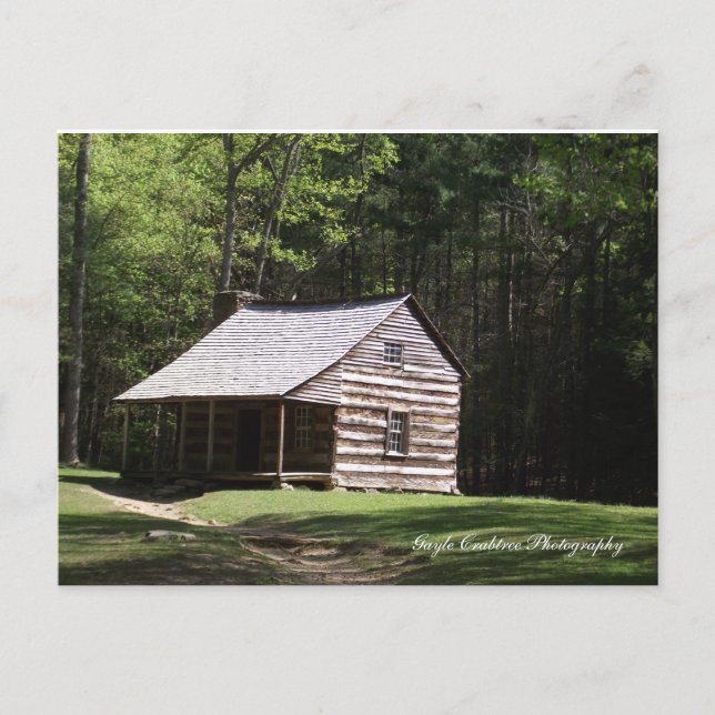 Carte Postale Cabine de montagne (Devant)