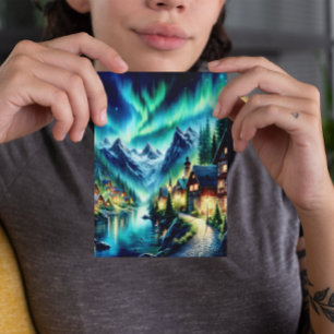 Carte Postale Cabine enchanté dans Whispering Woods