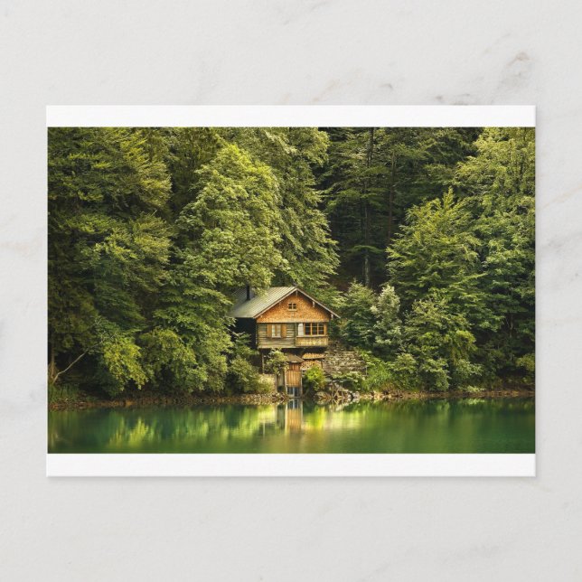 Carte Postale Cabine Lake House (Devant)