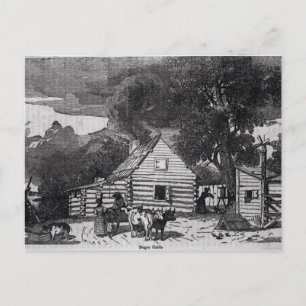Carte Postale Cabine noir