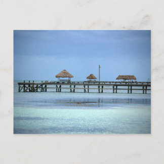 Carte Postale Cabines d'eau du Belize