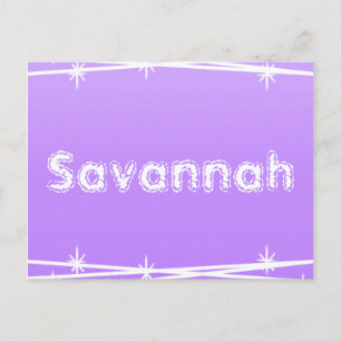 Carte Postale Câble à barbe violet