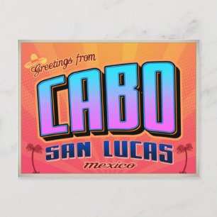 CARTE POSTALE CABO SAN LUCAS