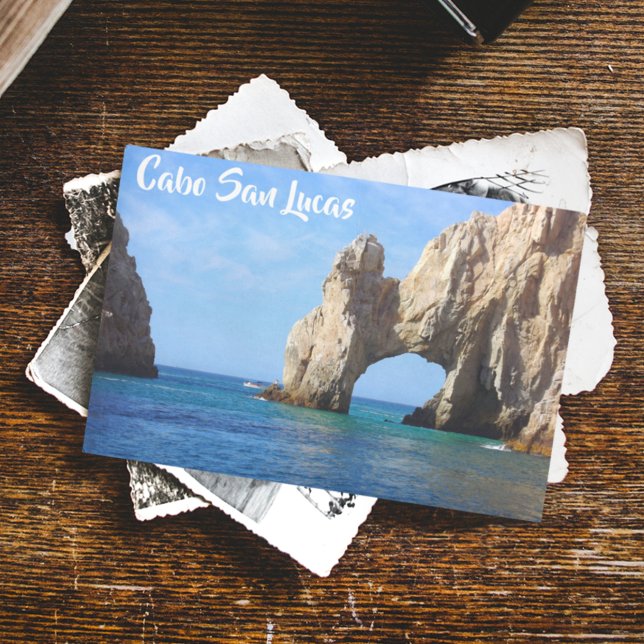 Carte Postale Cabo San Lucas Mexique Beach Ocean Trip (Créateur téléchargé)