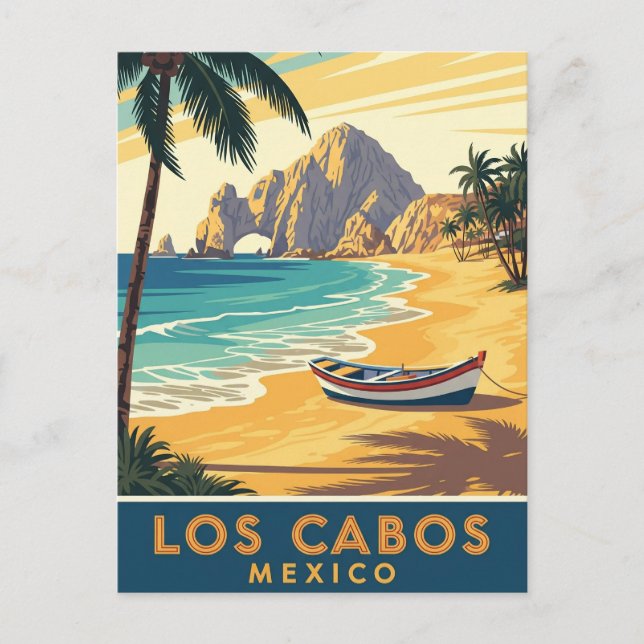 Carte Postale Cabo San Lucas Mexique El Arco Voyage (Devant)