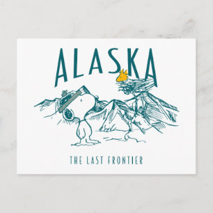 Carte Postale cacahuètes Alaska La Dernière frontière