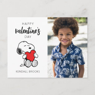 Carte Postale cacahuètes   Snoopy Heart Hug