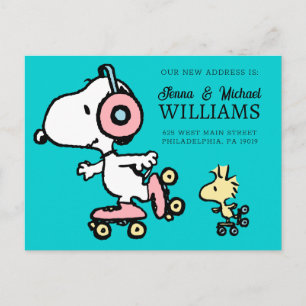 Carte Postale cacahuètes   Snoopy & Woodstock   Nous Avons Démén
