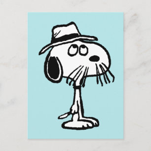 Carte Postale cacahuètes Snoopy's Brother Spike