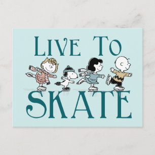 Carte Postale cacahuètes   Vivre au patinage