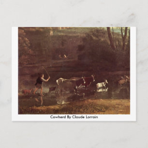 Carte Postale Cachée Par Claude Lorrain